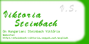 viktoria steinbach business card